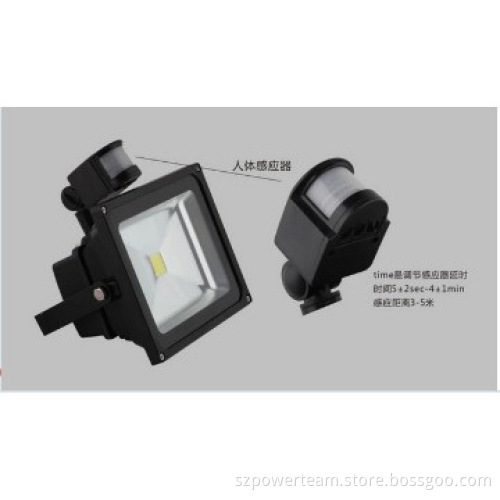 LED infrared sensor lamp with which utilizing in the lawn